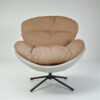 The Attic Shella Lounge Chair, Brown, Caramel, Cream