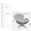 KL-2415C (7) The Attic Shella Lounge Chair,Brown, Peach, Beige