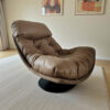 The Attic Nest Lounge Chair,Chocolate