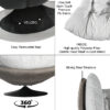 The Attic Nest Lounge Chair,Chocolate