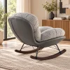 The Attic Rocksy Lounge chair,  Light Grey & Brown