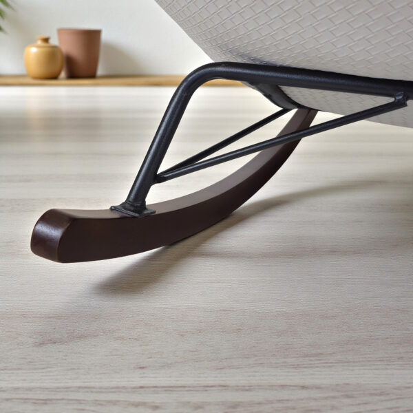 The Attic Rocksy Lounge chair,  Light Grey & Brown