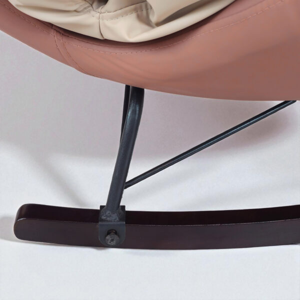 The Attic Rocksy Lounge chair,Peach, Beige