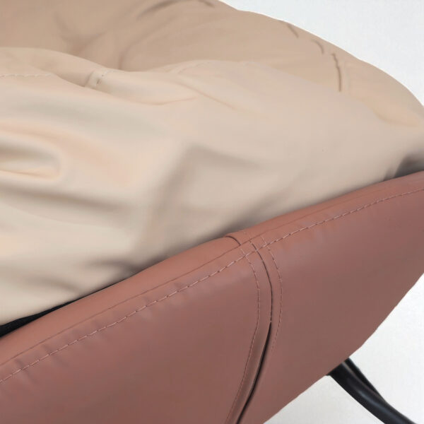 The Attic Rocksy Lounge chair,Peach, Beige