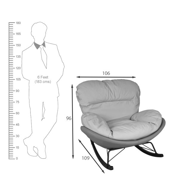 KL-2414C (8) copy The Attic Rocksy Lounge chair,Peach, Beige