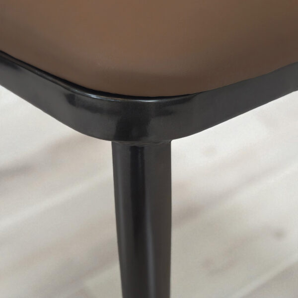 The Attic Milo Dining Chair, Dining set of 2 chair, Chocolate Finish