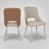 The Attic Biscotti Dining Chair, Dining set of 2 chair, Beige and Tan Finish
