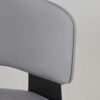 KL-2460 (7) The Attic Monarch Dining Chair, Dining set of 2 chair, Steel Grey Finish