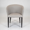 The Attic Sienna Luxe Dining Chair, Beige Finish