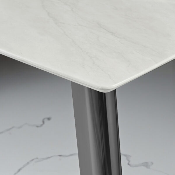 The Attic Elephanta Dining Table 160 cms - Titanium