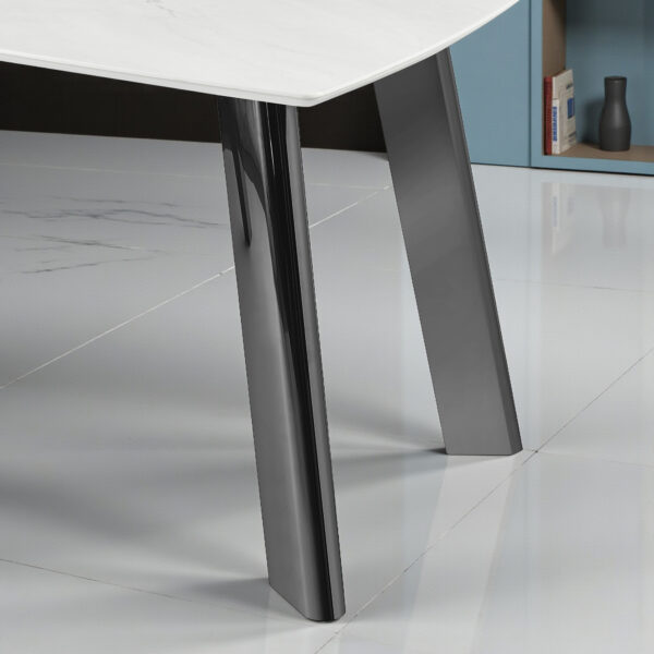 The Attic Elephanta Dining Table 160 cms - Titanium