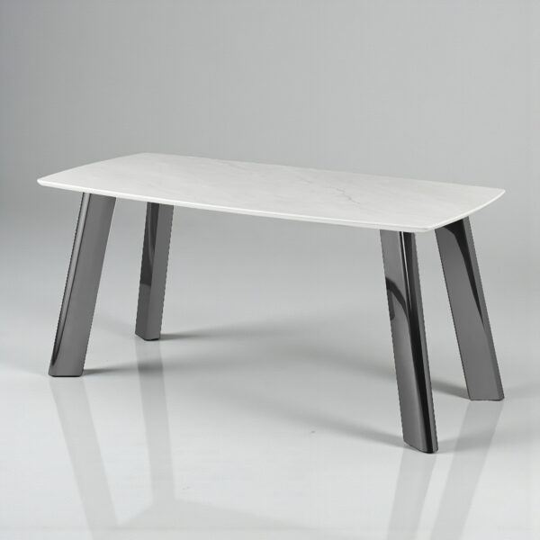 The Attic Elephanta Dining Table 160 cms - Titanium