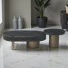KL-2436 (2) The Attic Noir Luxe Coffee Table Set of 2