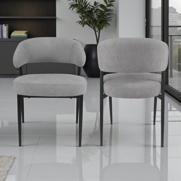 The Attic Orbit Dining Chair ,Light Grey