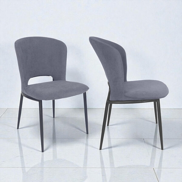 The Attic Orvion Dining Chair, Steel Grey