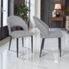 The Attic Ambric Dining Chair , Light Grey