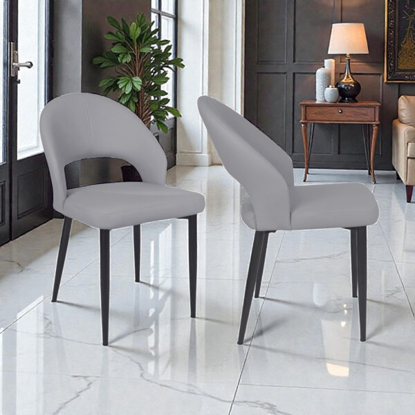 The Attic Ambric Dining Chair , Light Grey