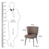 The Attic Movora Dining Chair , Light Brown
