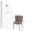 The Attic Movora Dining Chair , Beige