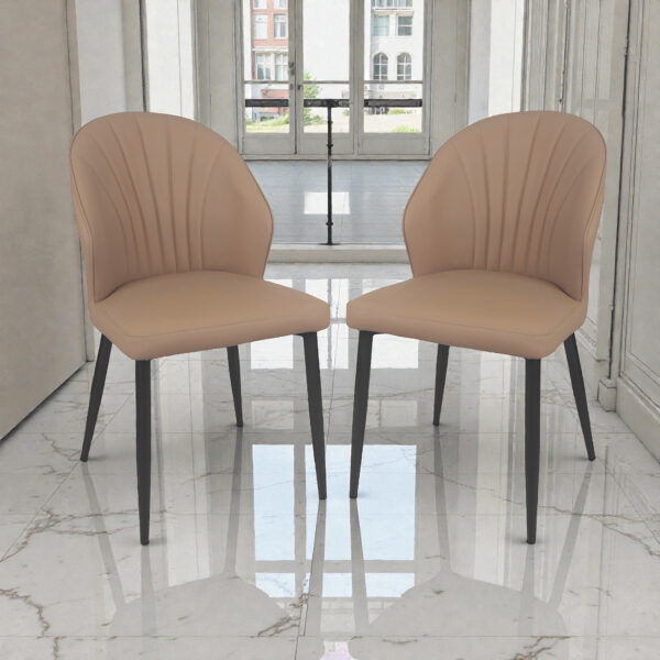 The Attic Arvion Dining Chair , Caramel