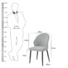 The Attic Arvion Dining Chair , Light Grey