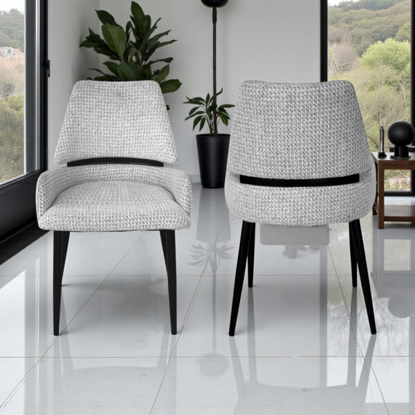 The Attic Zentro Dining Chair , Off White