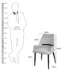 The Attic Zentro Dining Chair , Off White