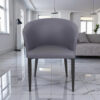 KL-2469 (3) The Attic Sienna Luxe Dining Chair , Steel Grey