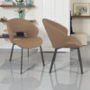 The Attic Volnix  Dining Chair , Caramel