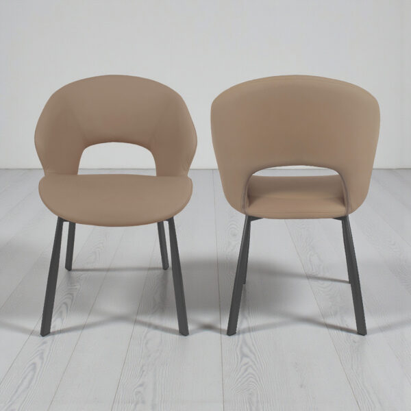 The Attic Volnix  Dining Chair , Caramel