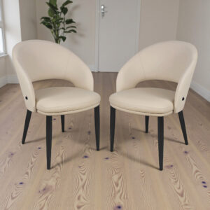 The Attic Revone Dining Chair ,Off White
