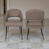 The Attic Solvion Dining Chair , KhaKhi Beige