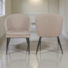 The Attic Xelvia Dining Chair , Cream
