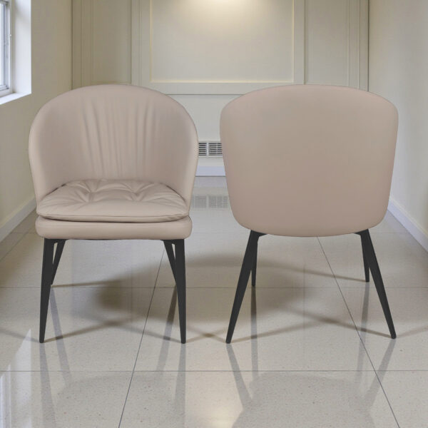 The Attic Xelvia Dining Chair , Cream