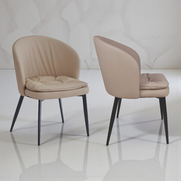 The Attic Xelvia Dining Chair , Cream