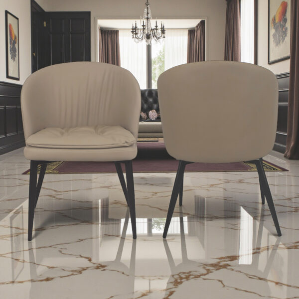 The Attic Xelvia Dining Chair , Khakhi
