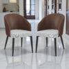 The Attic Vensio Dining Chair , Light Brown