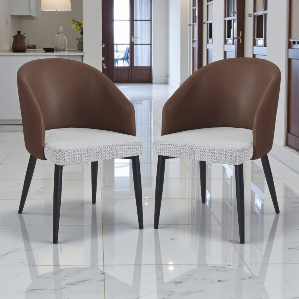 The Attic Vensio Dining Chair , Light Brown