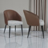 The Attic Vensio Dining Chair , Light Brown