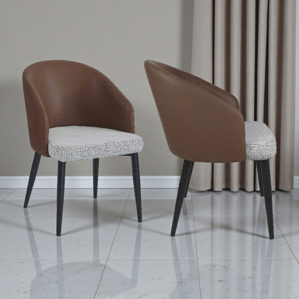 The Attic Vensio Dining Chair , Light Brown