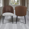 The Attic Vensio Dining Chair , Light Brown