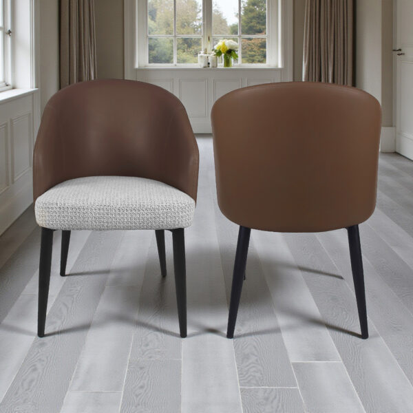 The Attic Vensio Dining Chair , Light Brown