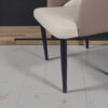 The Attic Norvix Dining Chair , Light Brown & Cream