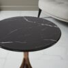 The Attic Luxe Hammered Copper End Table Antique Finish,Copper