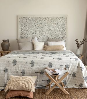 The Attic Jaisal Bed ,White