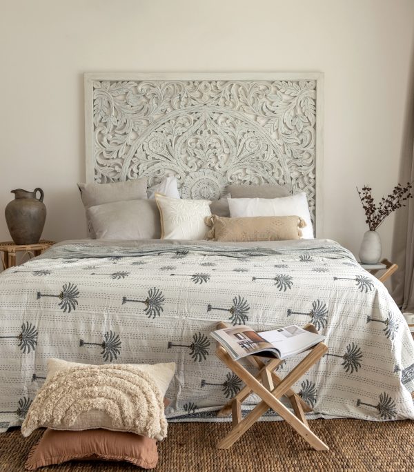 KL-2305W (1) The Attic Jaisal Bed ,White