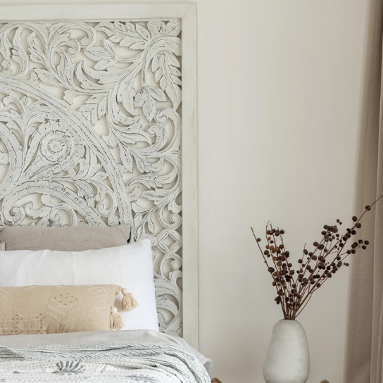 KL-2305W (3) The Attic Jaisal Bed ,White