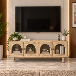 The Attic Roman TV Cabinet Natural