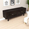 KL-2344W (1) The Attic Roman TV Cabinet Walnut