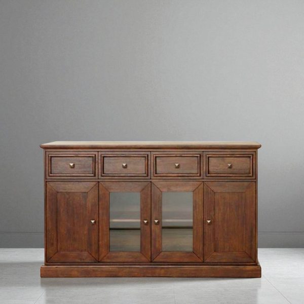 The Attic Francisco Sideboard  | Honey  Matte Finish
